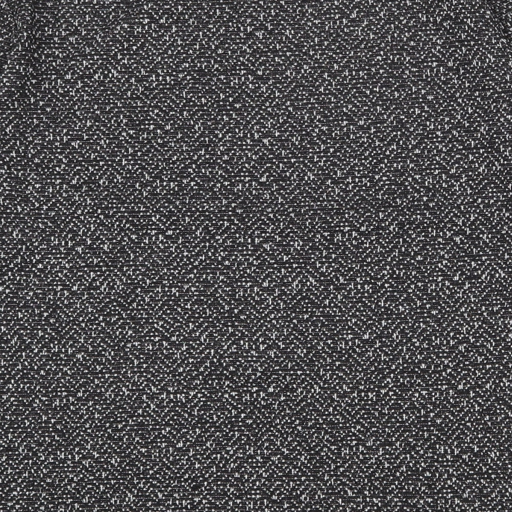 Papaya Womens Grey Round Neck Polyester Pullover Jumper Size 10