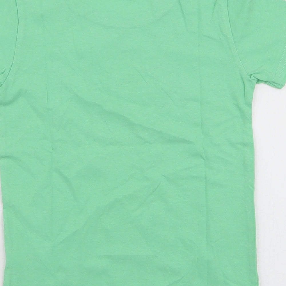 Dunnes Stores Boys Grey 100% Cotton Jersey T-Shirt Size 7 Years Round Neck Pullover - Palm Beach florida