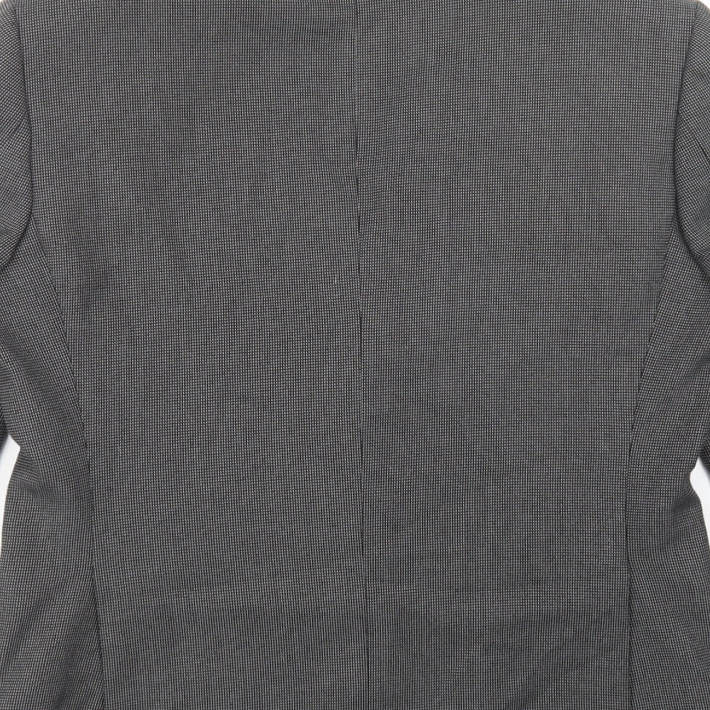 Marks and Spencer Mens Grey Jacket Blazer Size 40 Button