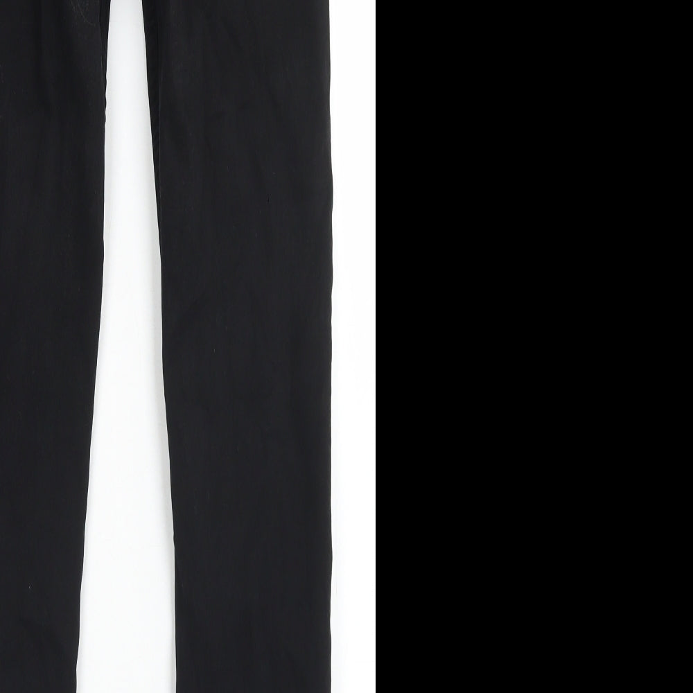 Divided Womens Black Cotton Skinny Jeans Size 26 in L27 in Regular Button