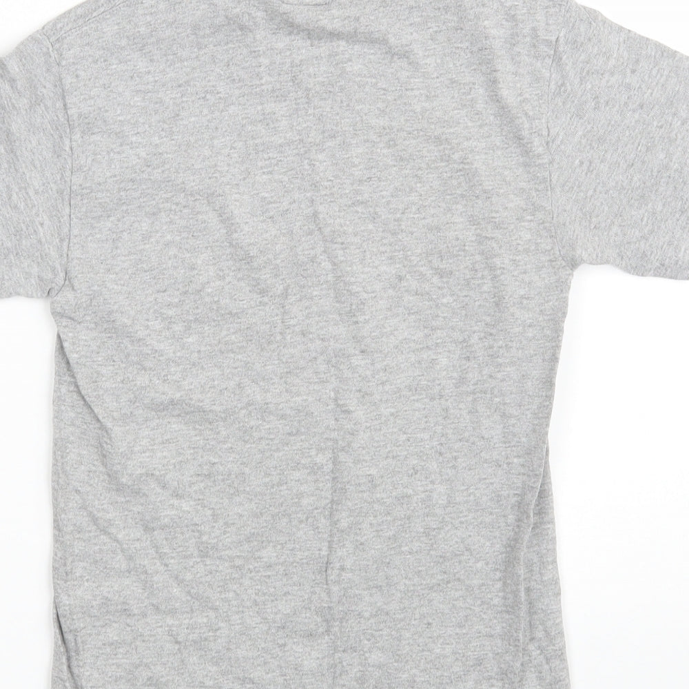 Delta Girls Grey Cotton Pullover T-Shirt Size M Crew Neck - Let the Sun Shine- Newyork