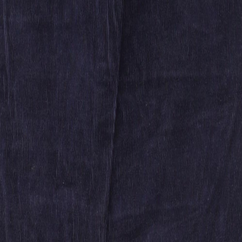 H&M Womens Blue Cotton Skinny Jeans Size 6 L30.5 in Regular Zip