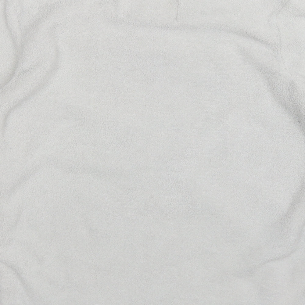 Preworn Womens Grey Solid Polyester Top Pyjama Top Size 8 - Bear