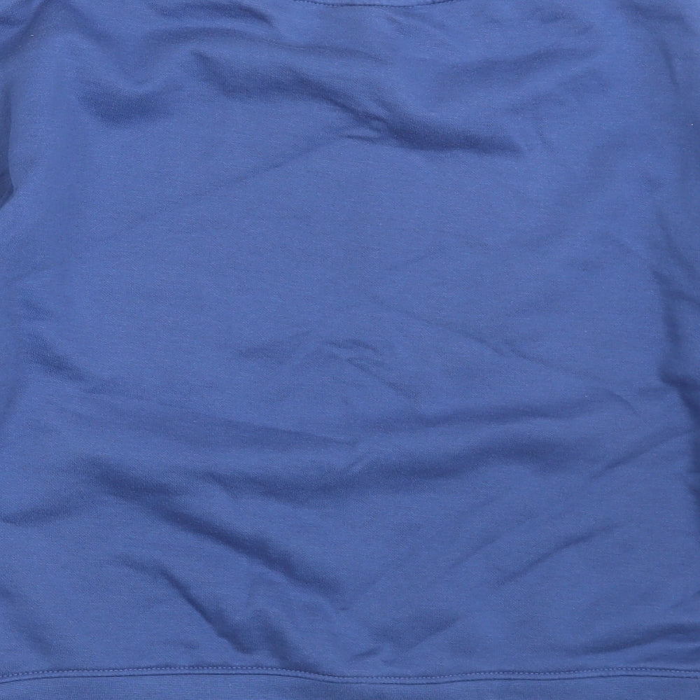Primark Womens Blue Polyester Pullover Sweatshirt Size S - all Inclusive All Together