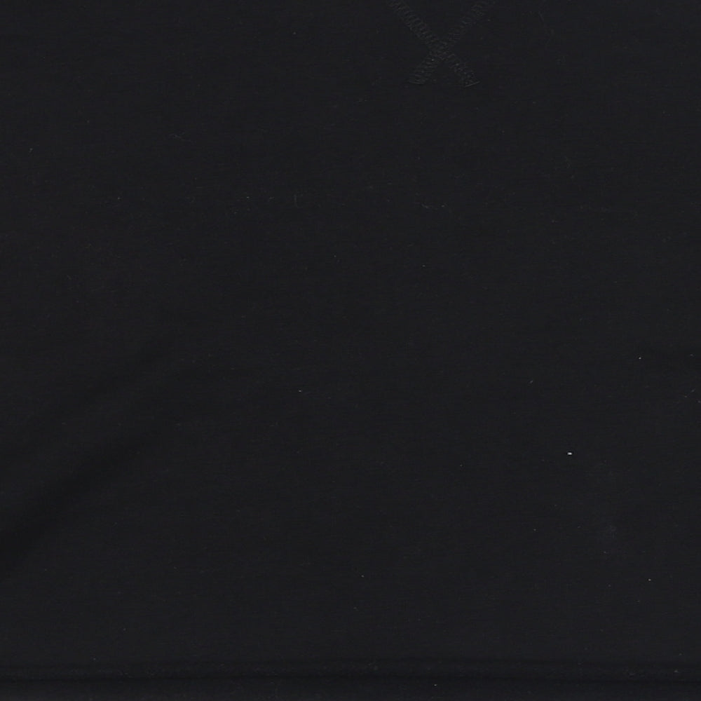 Primark Womens Black Polyester Pullover Sweatshirt Size 4 Pullover
