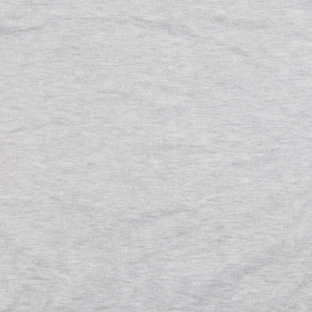 H&M Womens Grey Crew Neck Viscose Pullover Jumper Size S