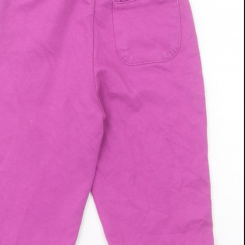 Dunnes Baby Pink Cotton Sweatpants Trousers Size 6-9 Months Pullover - Little Princess