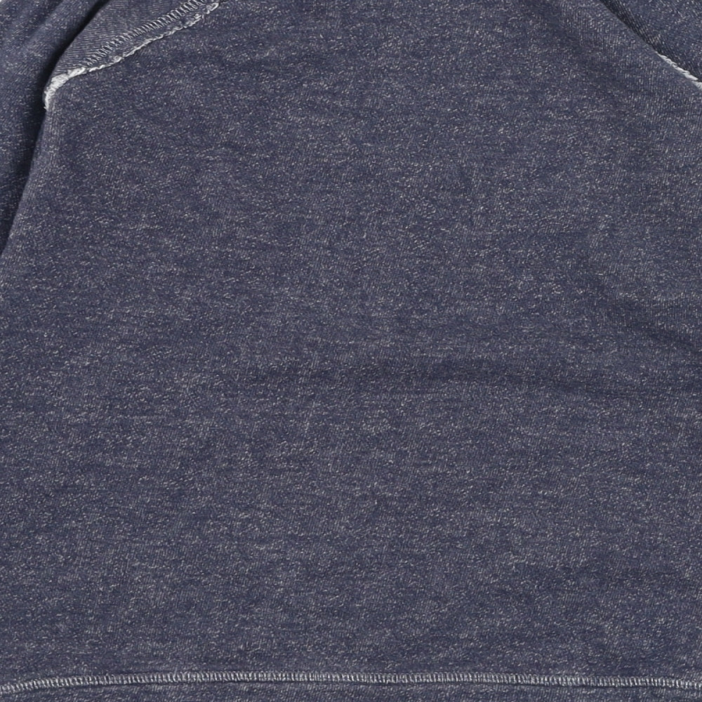 NEXT Girls Blue Cotton Pullover Sweatshirt Size 6 Years Pullover