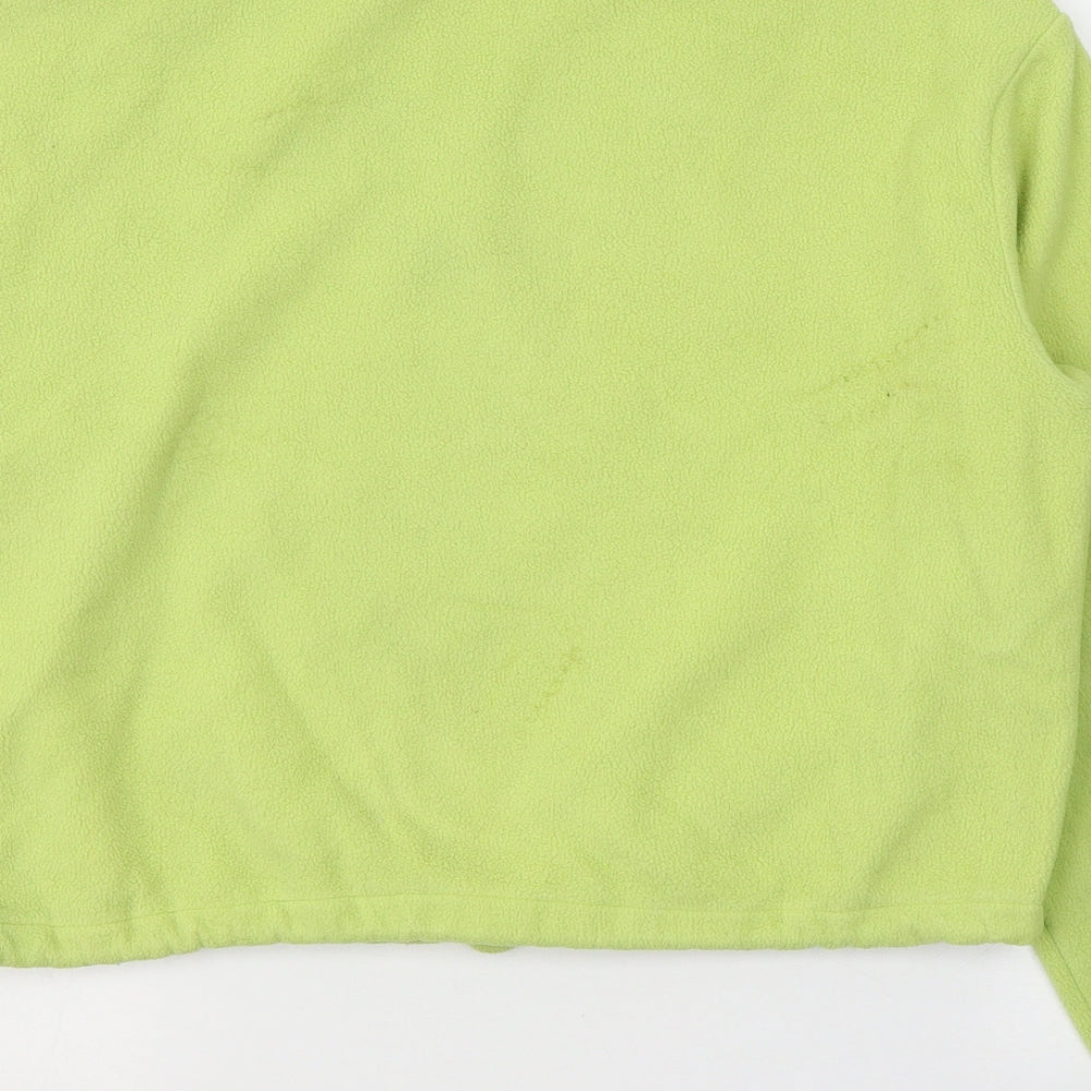 Divided by H&M Womens Green Polyester Pullover Sweatshirt Size S Pullover - Human being
