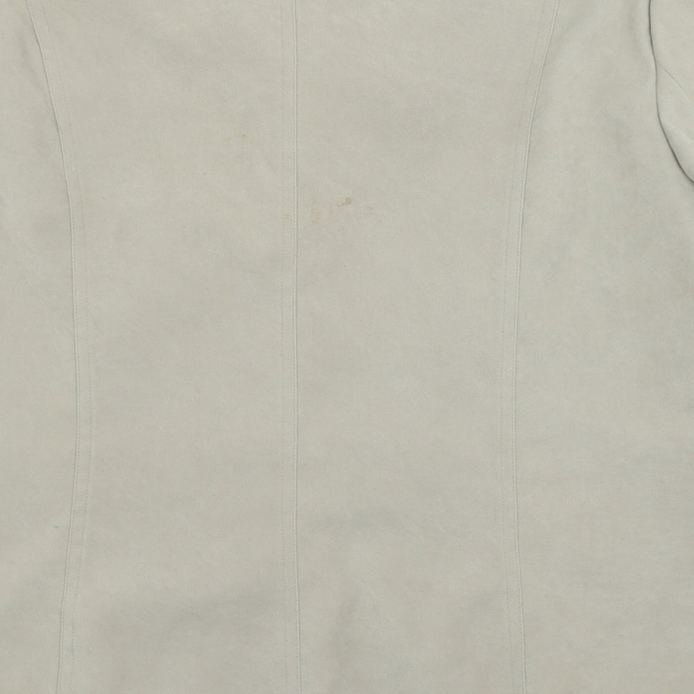 bonmarch Womens Green Jacket Size 18 Zip