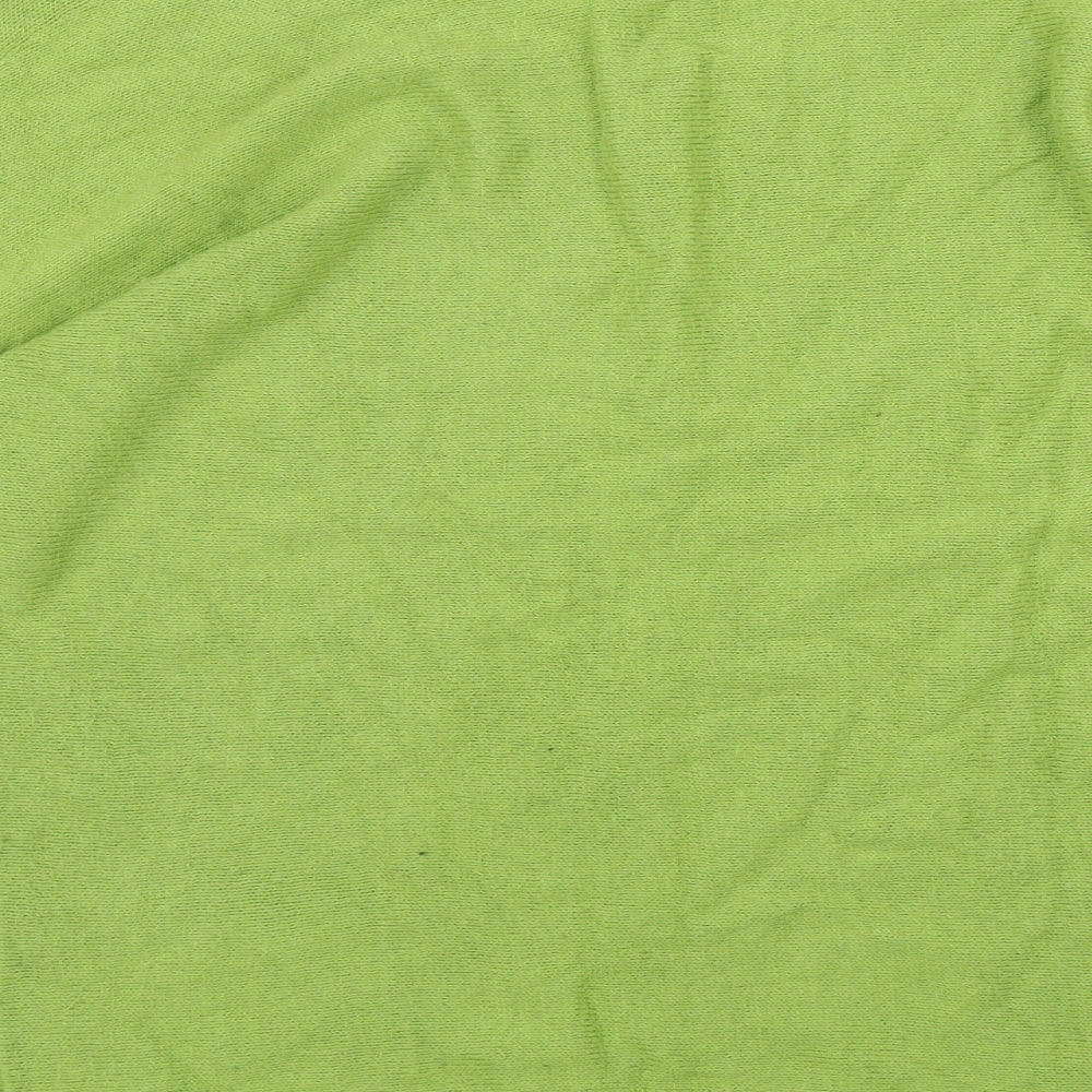 Ann Taylor Womens Green Round Neck Polyester Pullover Jumper Size XL