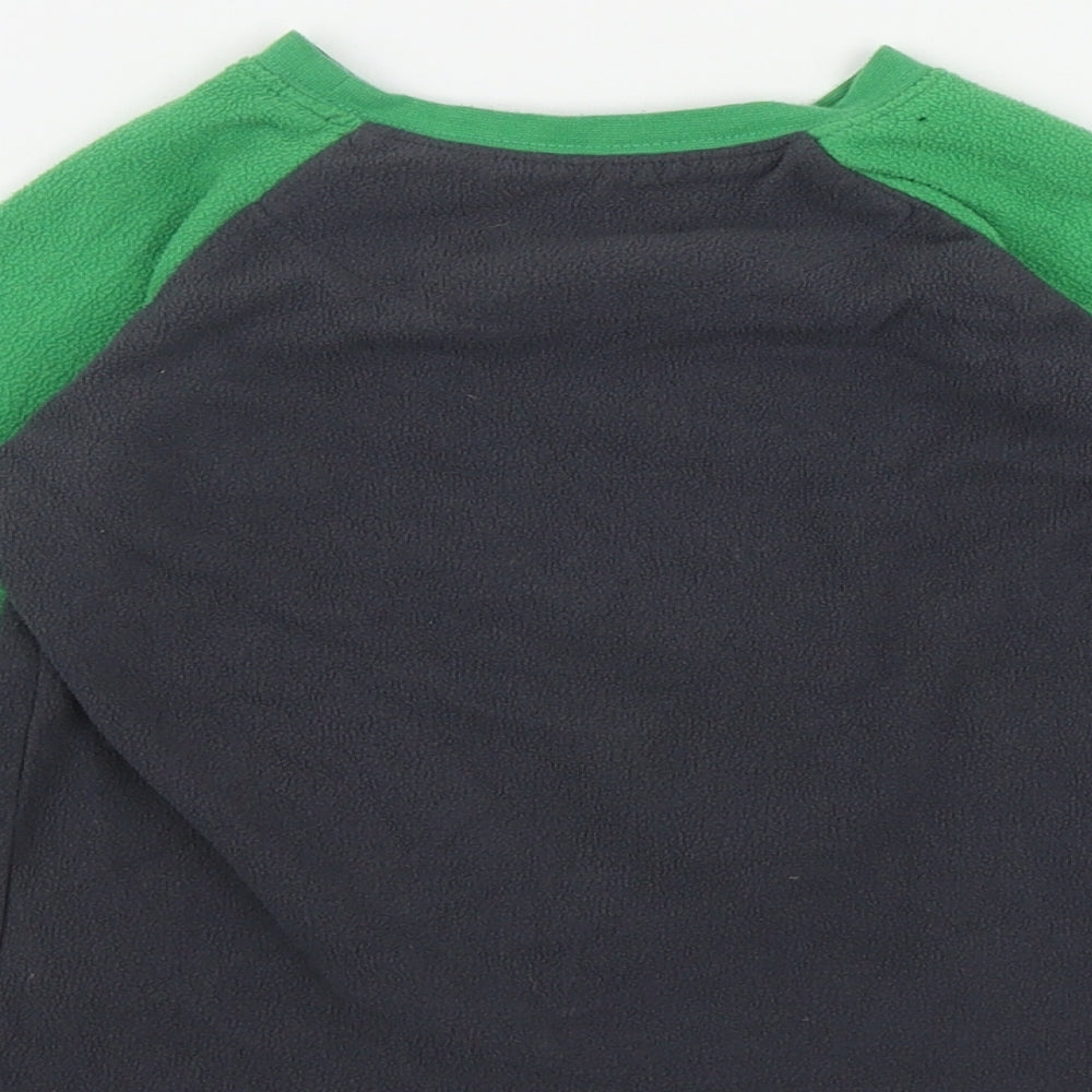 Primark Boys Grey Polyester Basic T-Shirt Size 3-4 Years Round Neck - Dinosaur