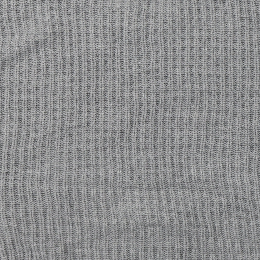 Atmosphere Womens Grey Round Neck Acrylic Pullover Jumper Size 12
