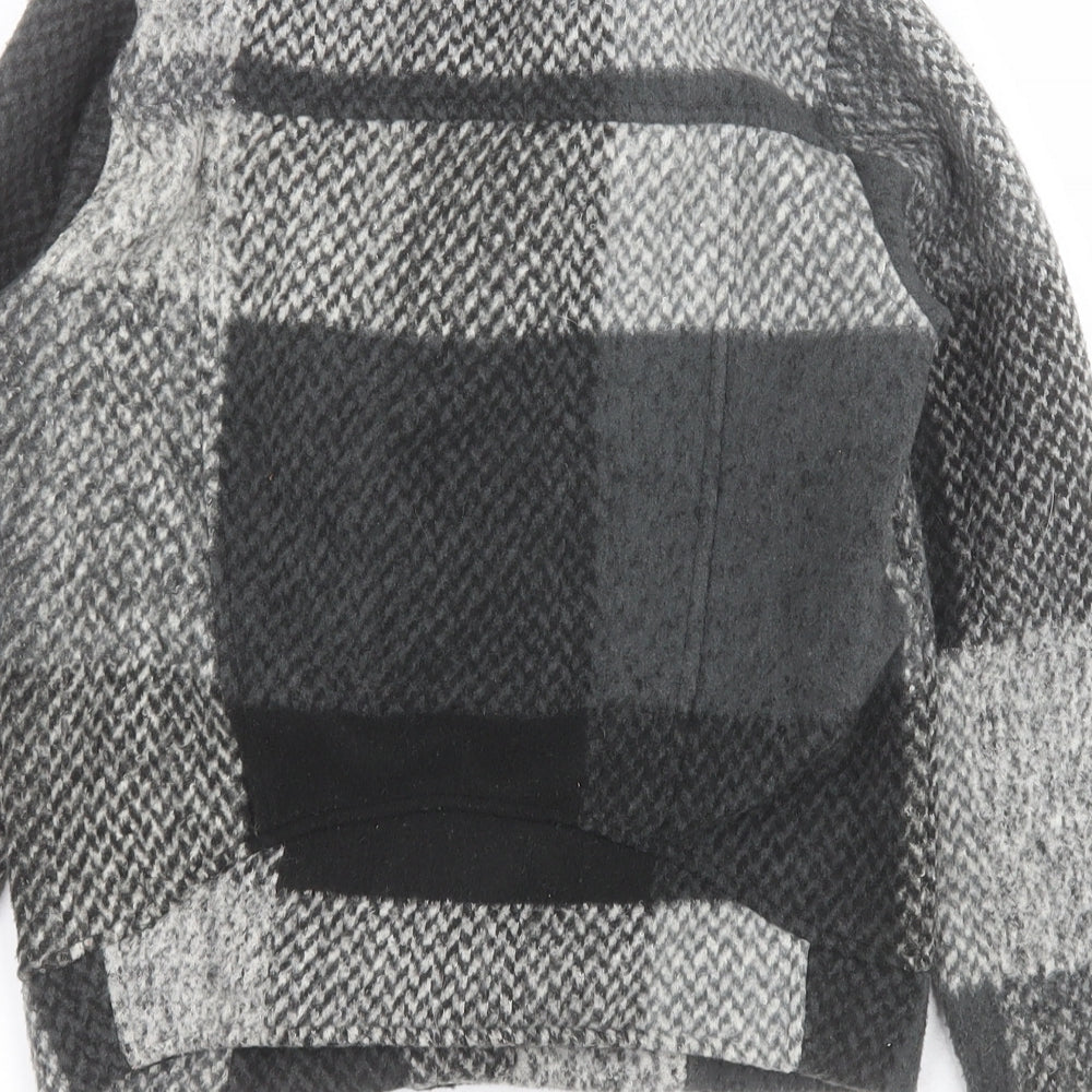 NEXT Girls Grey Jacket Coat Zip
