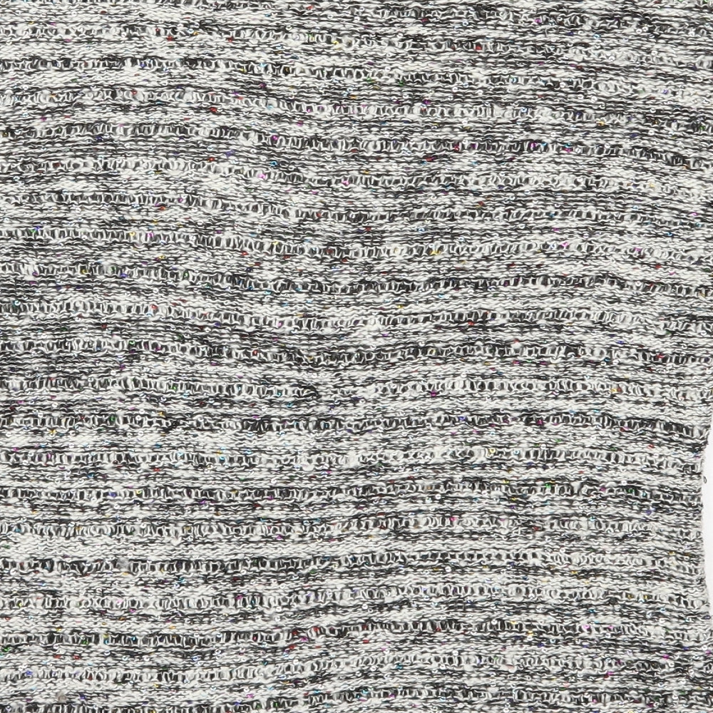 Atmosphere Womens Ivory Scoop Neck Polyester Pullover Jumper Size 8