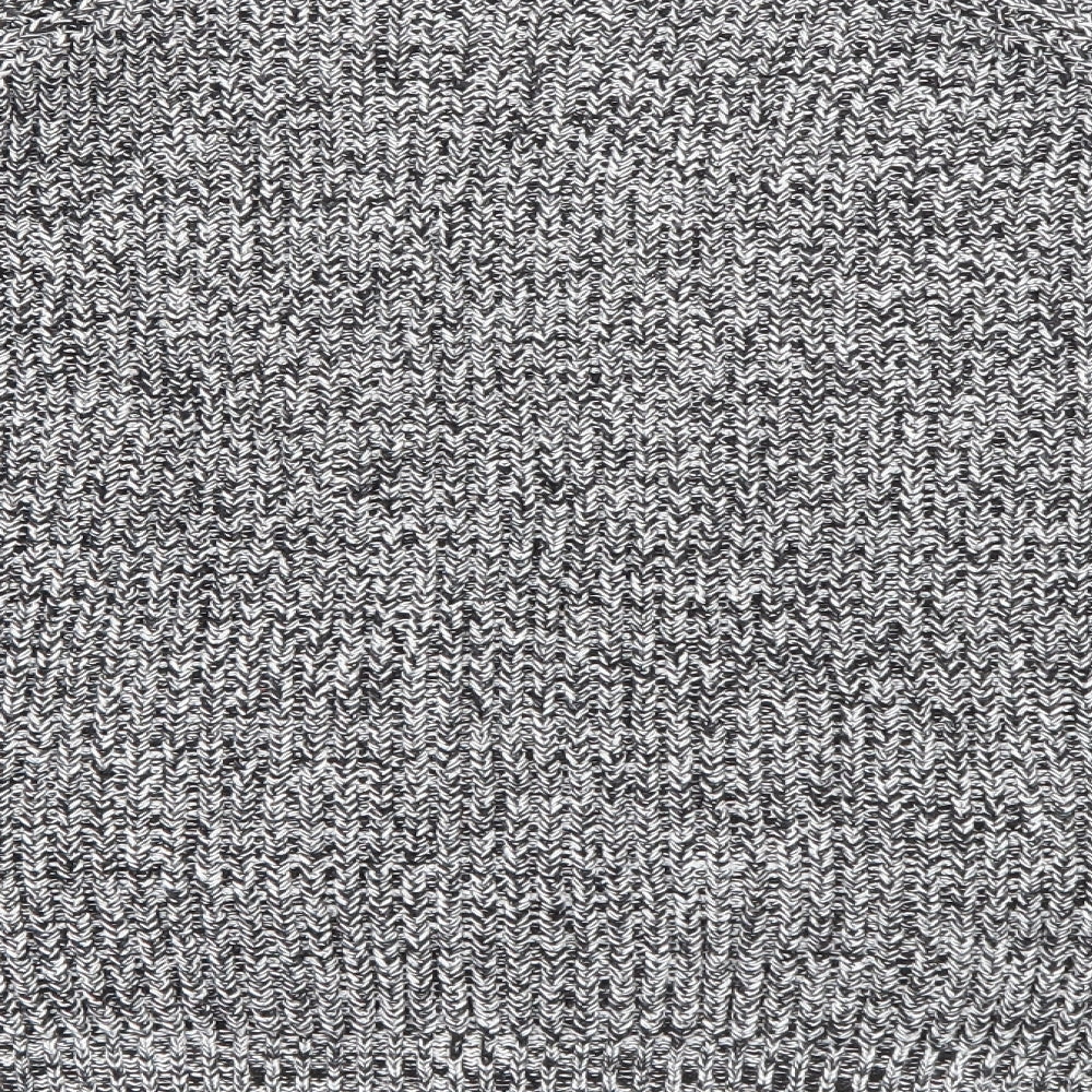 Atmosphere Womens Grey Square Neck Cotton Pullover Jumper Size 8 - Cold Shoulder