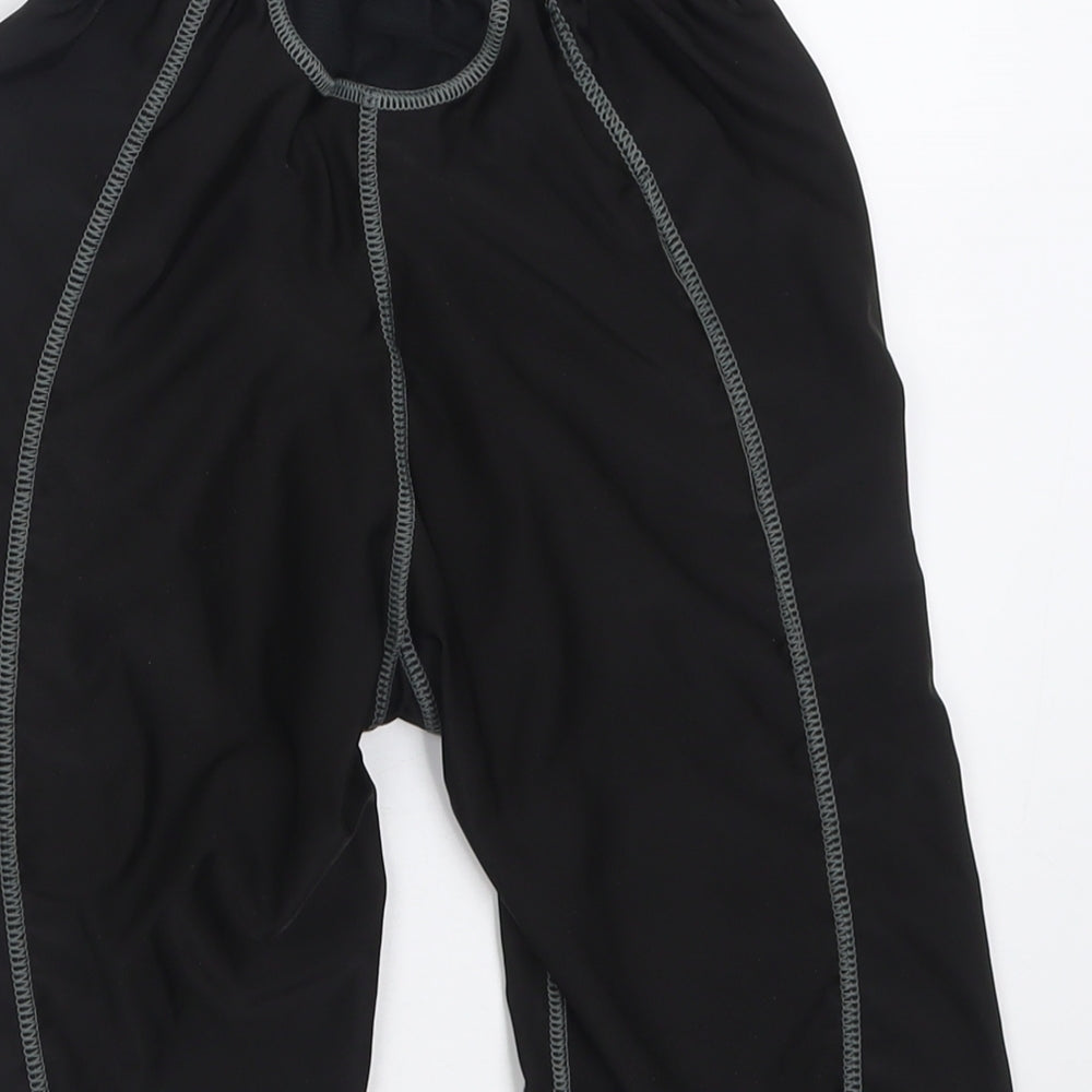 Preworn Mens Black Polyamide Sweat Shorts Size M L9 in Regular