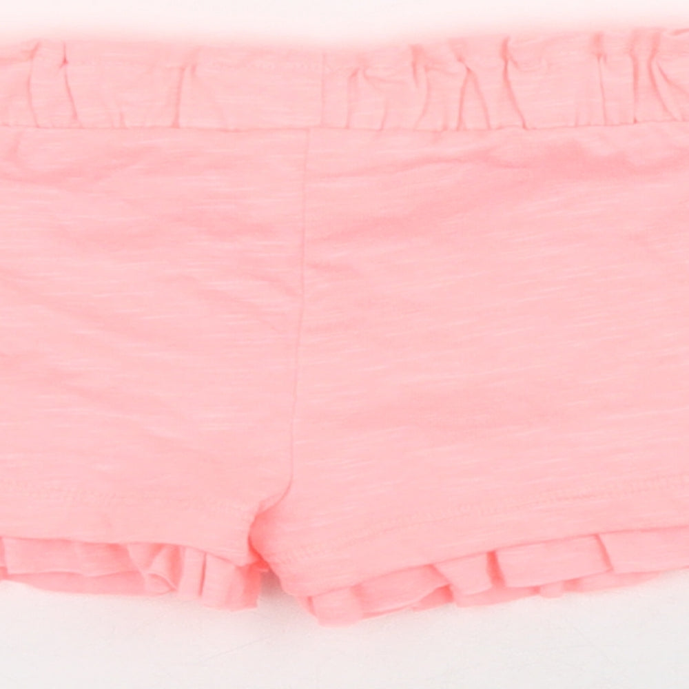 F&F Baby Pink Polyester Sweatpants Trousers Size 3-6 Months Drawstring