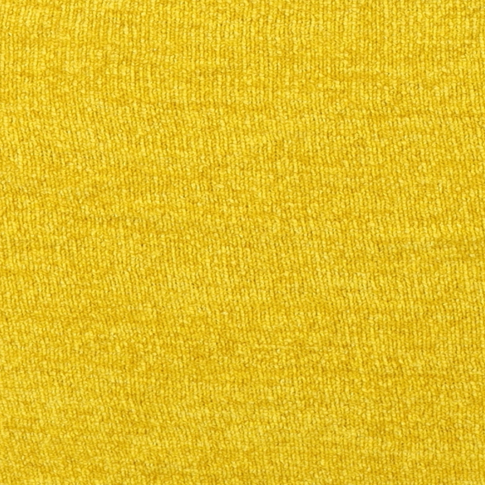 TU Womens Yellow Acrylic Jersey T-Shirt Size 16 Round Neck