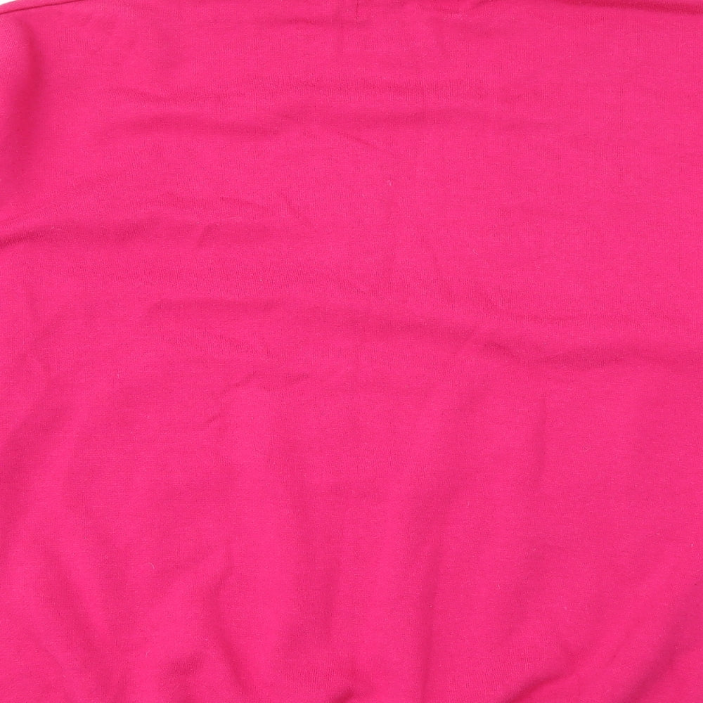 Hunt Club Womens Pink Polyester Pullover Sweatshirt Size S