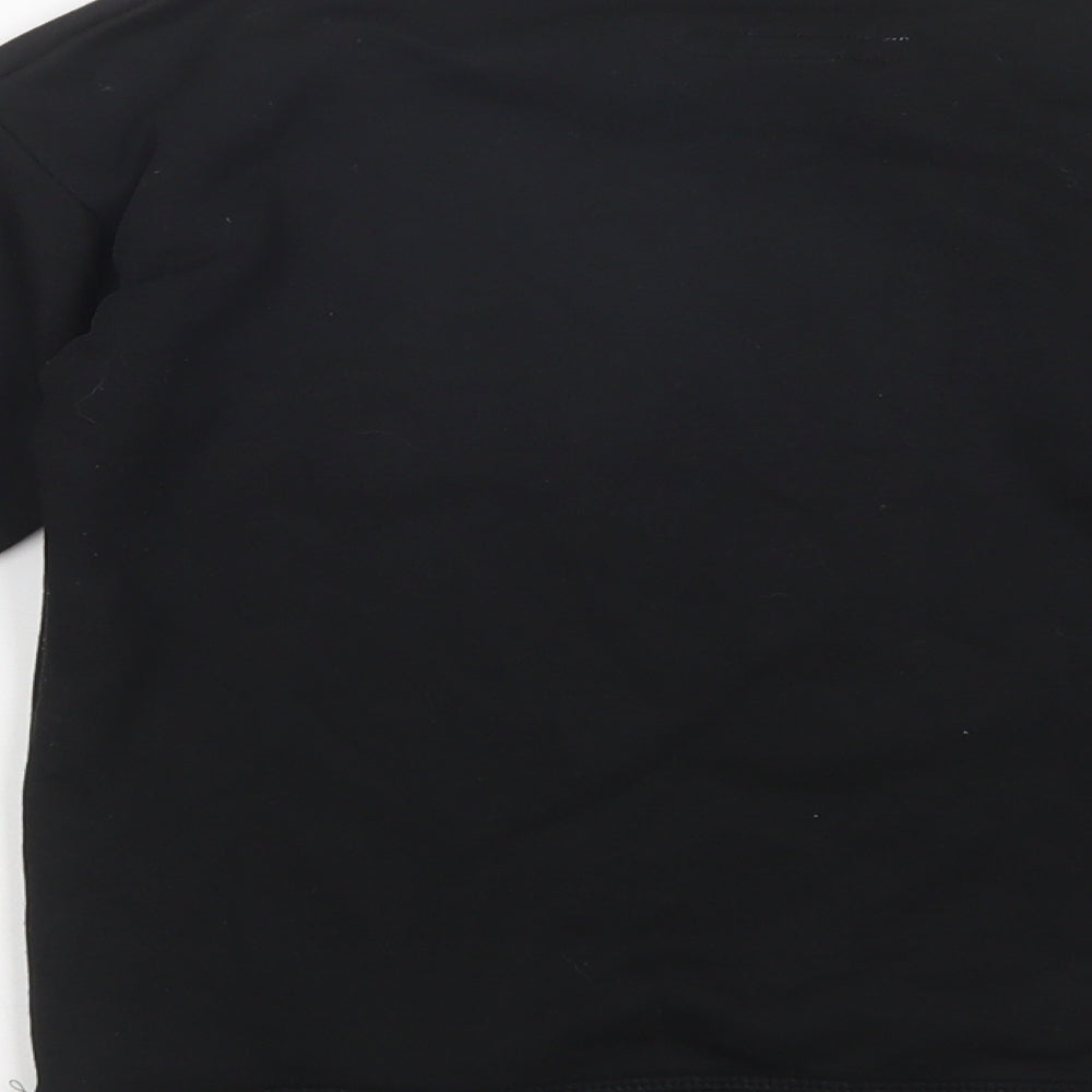 Primark Girls Black Cotton Pullover Sweatshirt Size 9-10 Years Pullover - Nashville