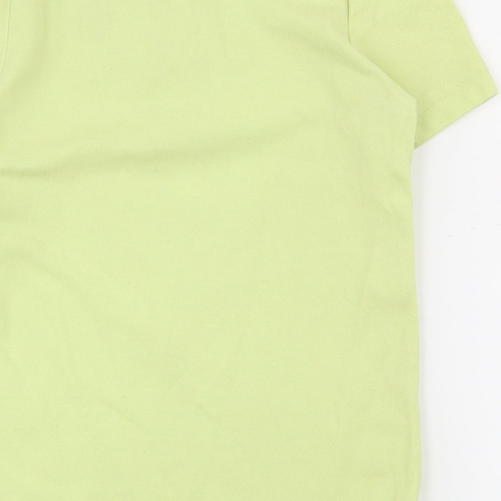 F&F Boys Gold Cotton Basic Polo Size 5-6 Years Collared Button