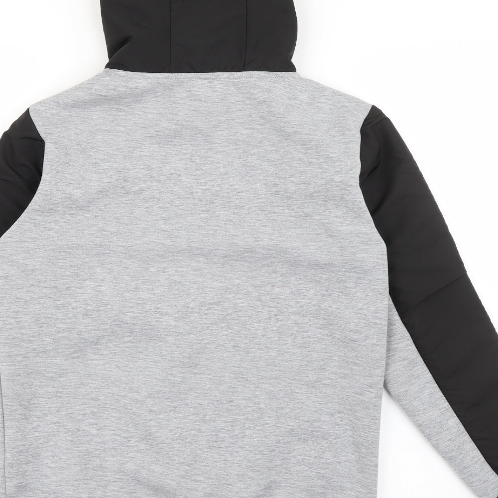 Primark Boys Grey Polyester Full Zip Hoodie Size 10-11 Years Zip - Playstation