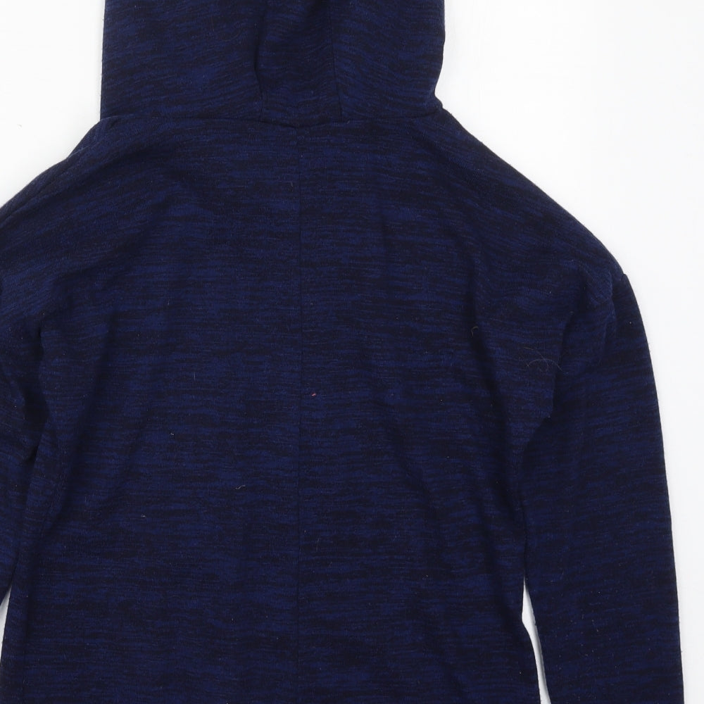 Dorimis Womens Blue Polyester Pullover Hoodie Size S Pullover