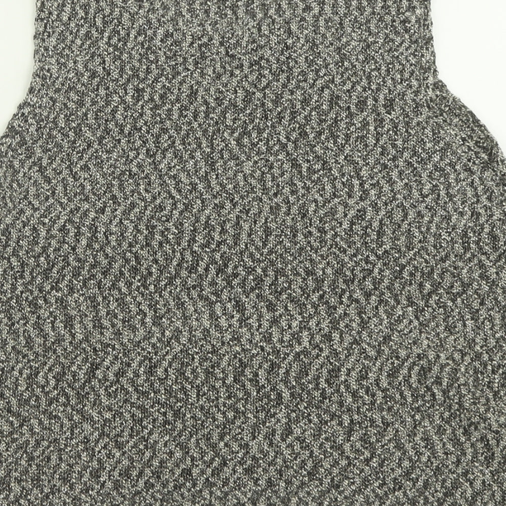 NEXT Womens Multicoloured Cotton Basic Tank Size 10 Crew Neck