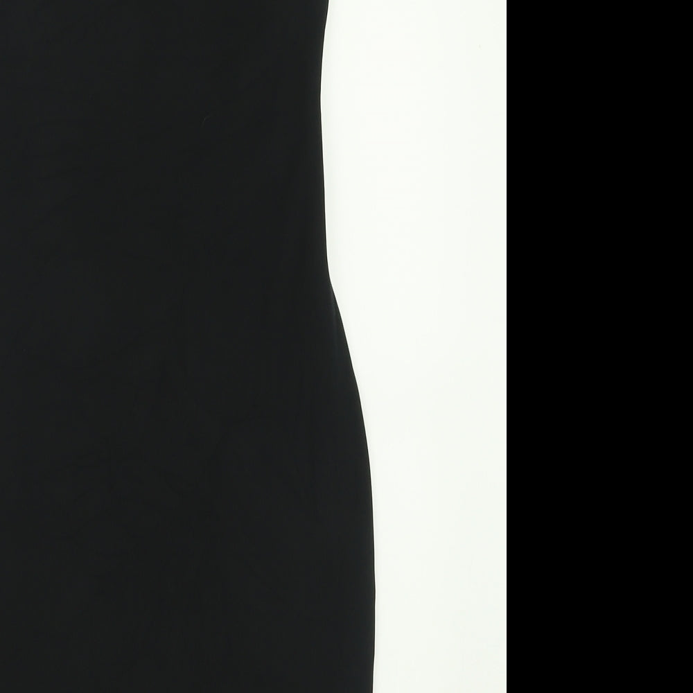 Internacionale Womens Blue Polyester Bodycon Size 10 Crew Neck Pullover