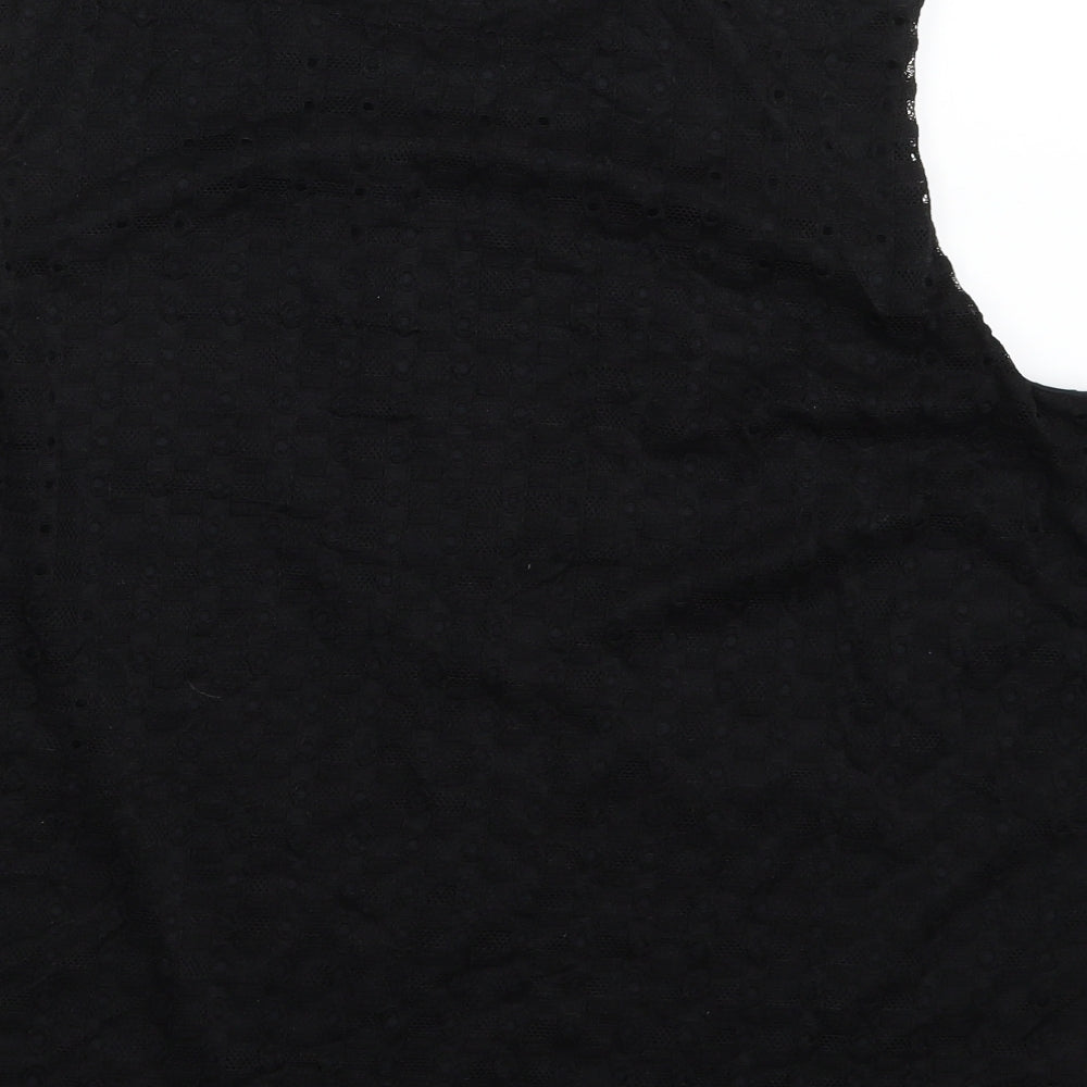Matalan Womens Black Polyamide Pullover Sweatshirt Size 18 Pullover - Layered