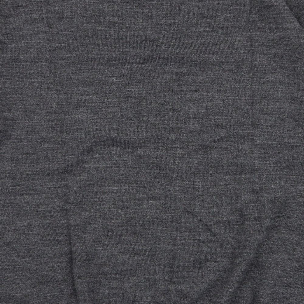 Dunnes Stores Mens Grey Round Neck Acrylic Pullover Jumper Size M