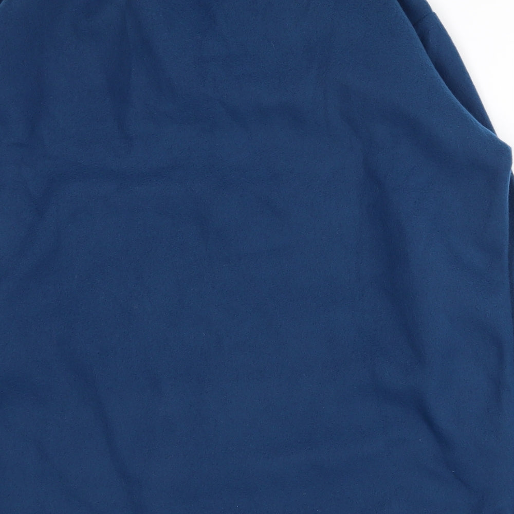 Damart Womens Blue Polyester Pullover Sweatshirt Size M Pullover