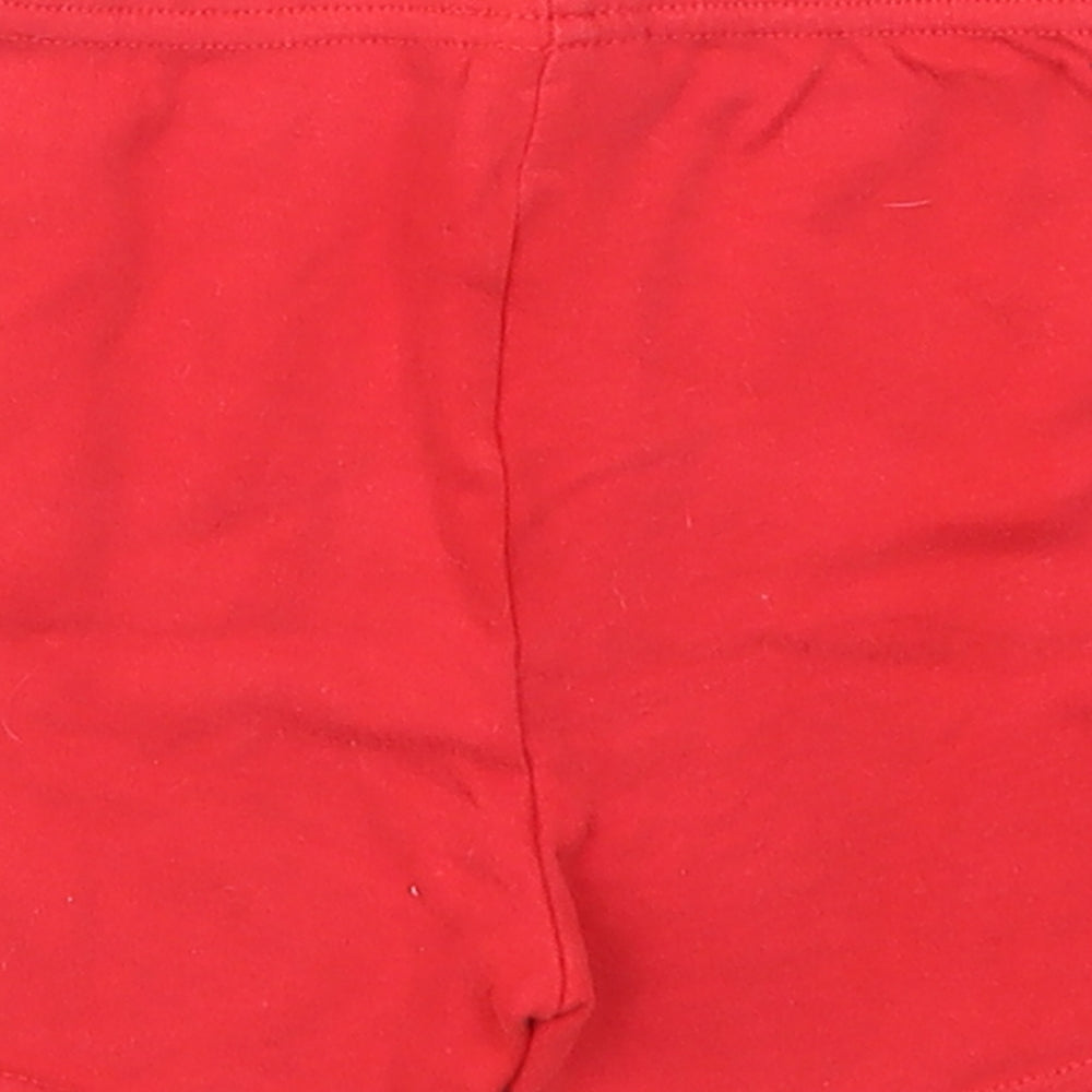 LFC Boys Red Cotton Sweatpants Trousers Size 12-18 Months - LFC Sweat Shorts