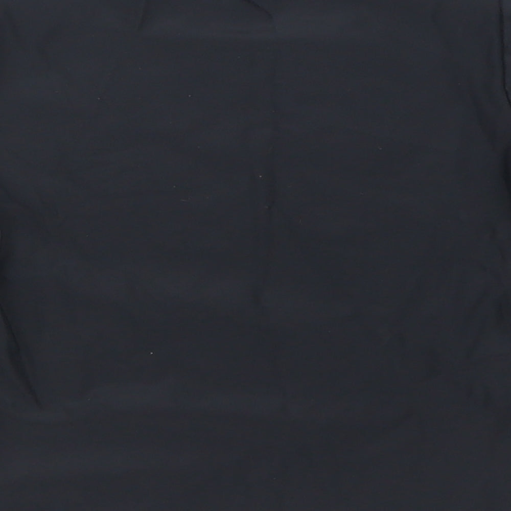 TU Boys Black Colourblock Polyamide Basic T-Shirt Size 4 Years Mock Neck - EPIC, Rasher Vest