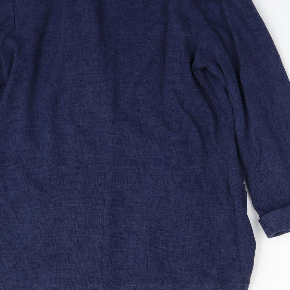 New Look Womens Blue Jacket Blazer Size 8
