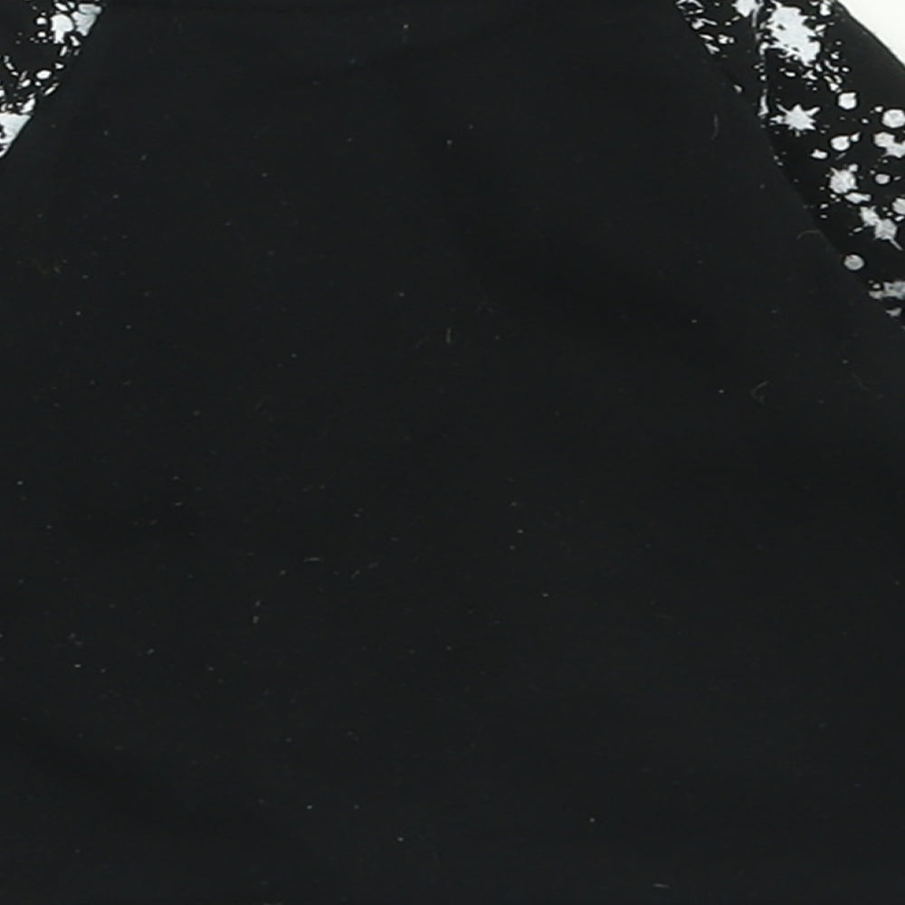 primaerk Boys Black Cotton Pullover Jumper Size 3-6 Months Button