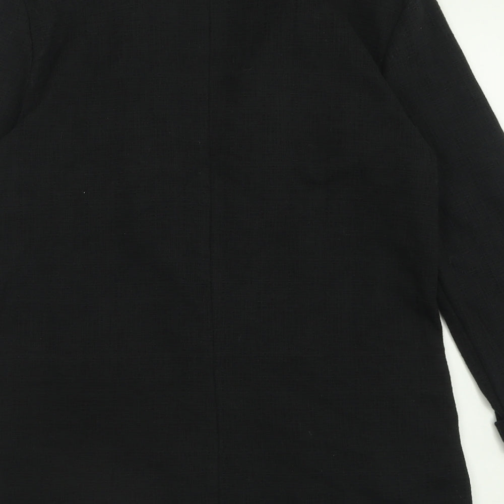New Look Womens Black Jacket Blazer Size 8