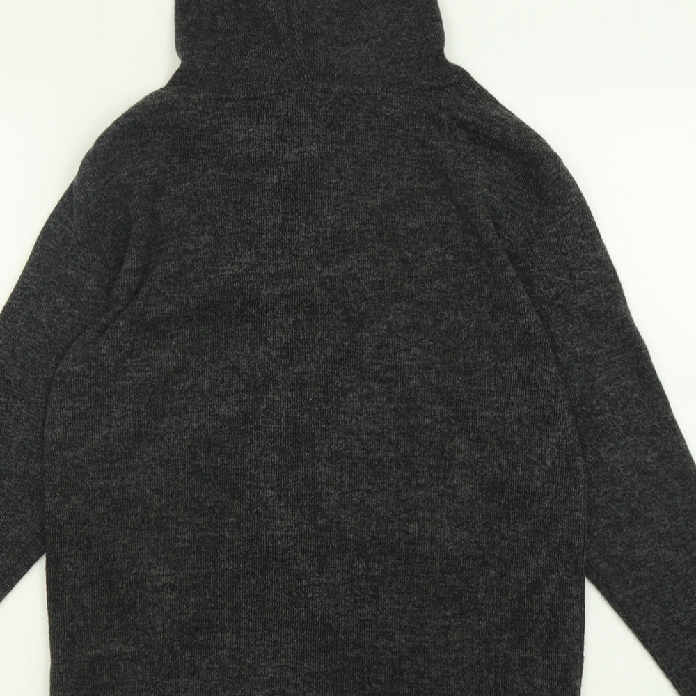 F&F Womens Grey Polyester Pullover Hoodie Size 6 Pullover