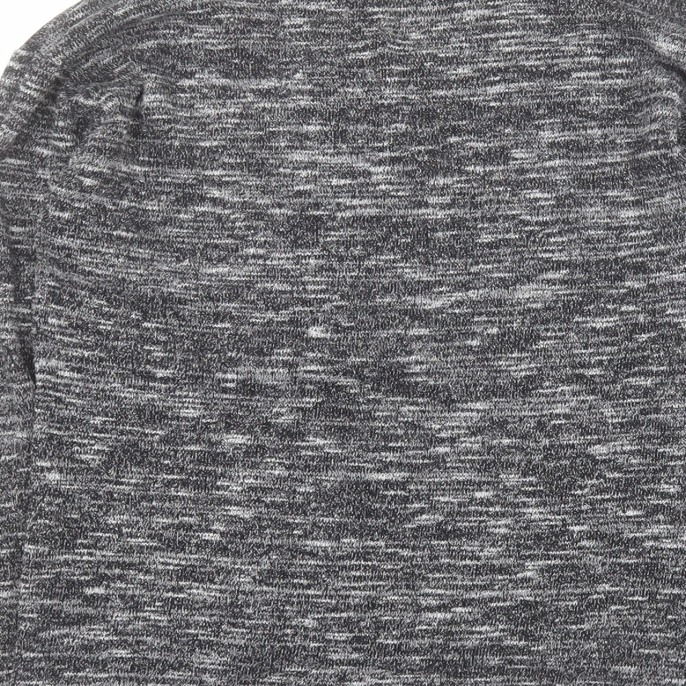 Aniston Womens Grey Round Neck Viscose Pullover Jumper Size 10 - Moments