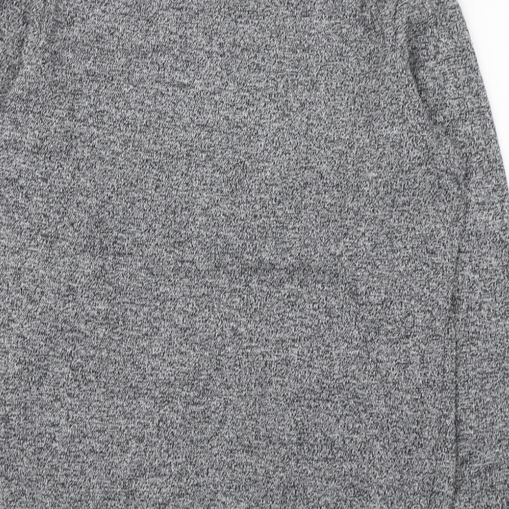 Dorothy Perkins Womens Grey Round Neck Cotton Pullover Jumper Size S - Dream