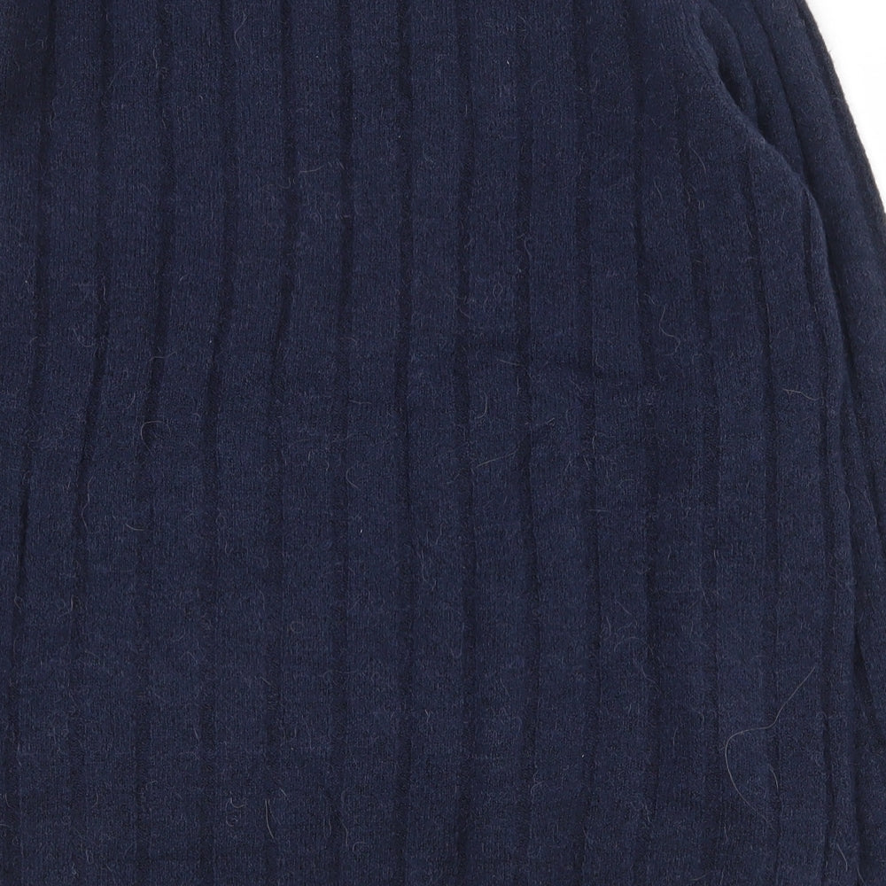 b.young Mens Blue Round Neck Acrylic Pullover Jumper Size M