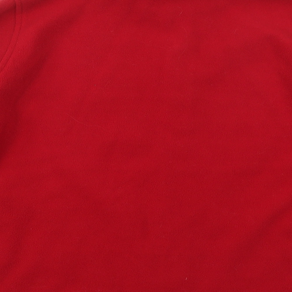 Isle Womens Red Jacket Size 14 Zip