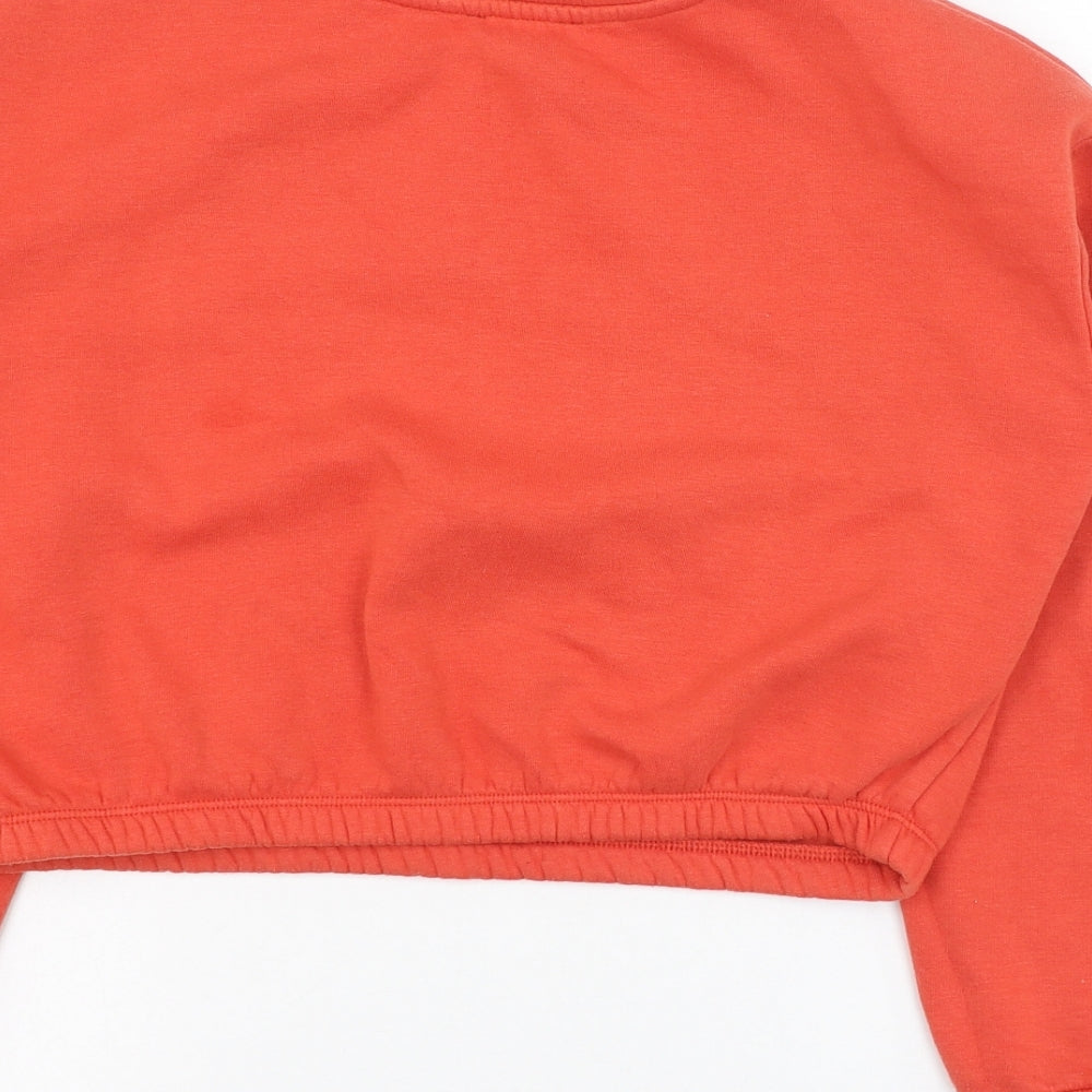 New Look Girls Red Polyester Pullover Sweatshirt Size 14-15 Years Pullover - San Francisco California USA