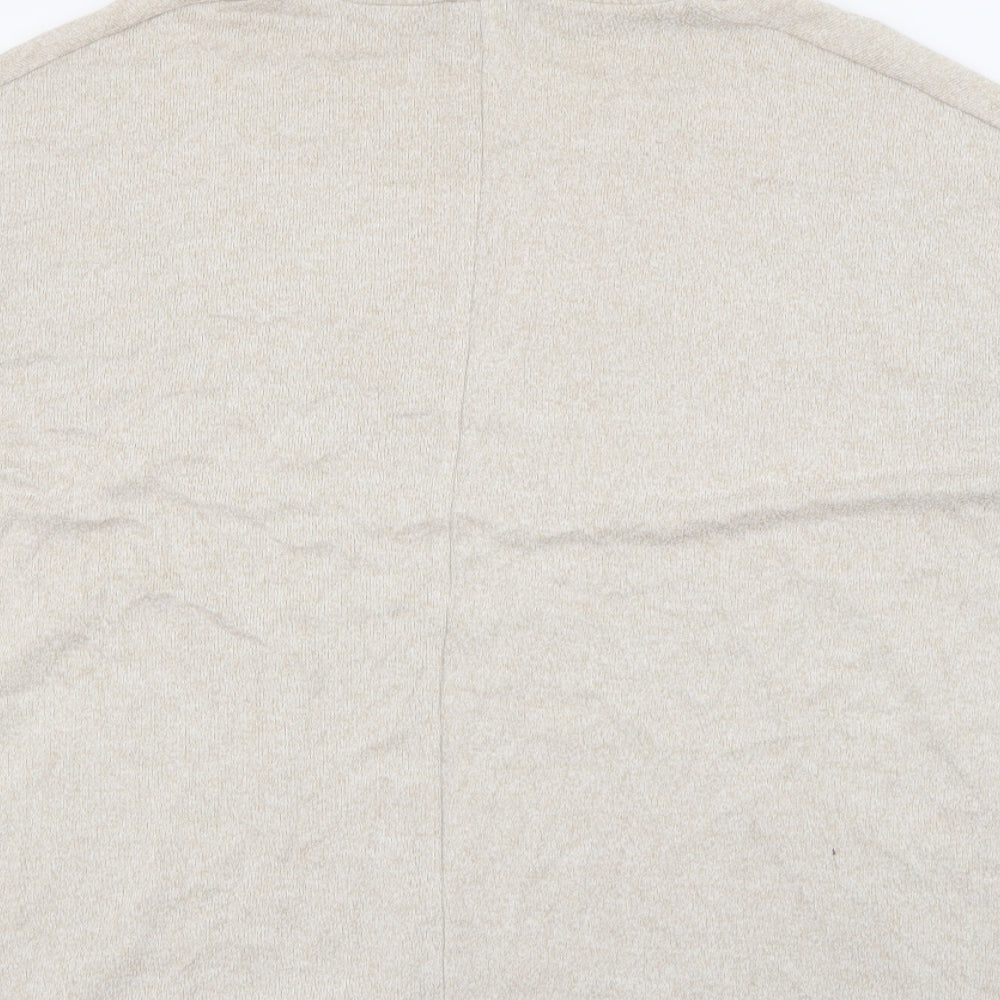 George Womens Beige Roll Neck Viscose Pullover Jumper Size 12