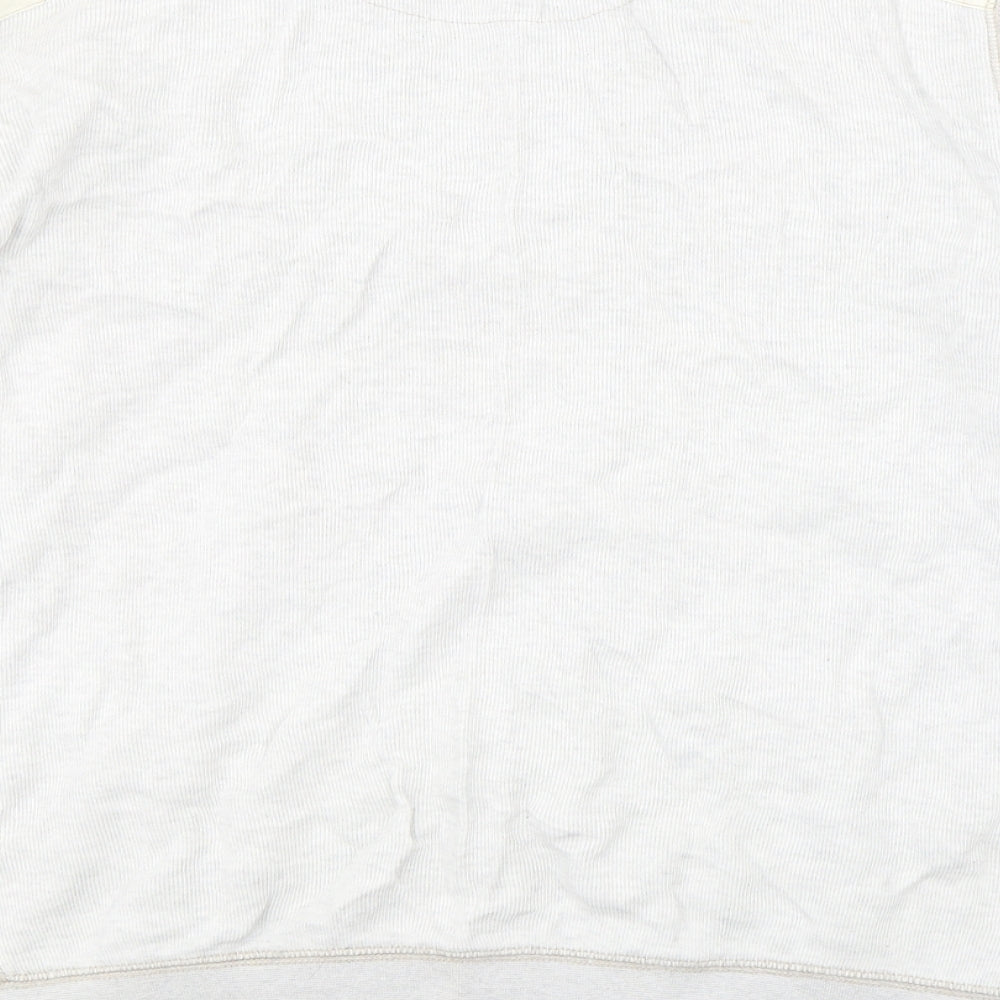 NEXT Mens Grey Cotton Pullover Sweatshirt Size L