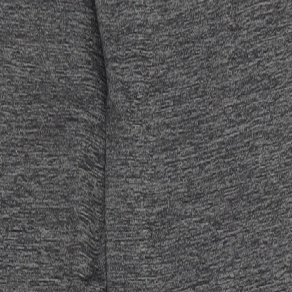 F&F Womens Grey Polyester Compression Leggings Size 6 L30 in Regular Pullover