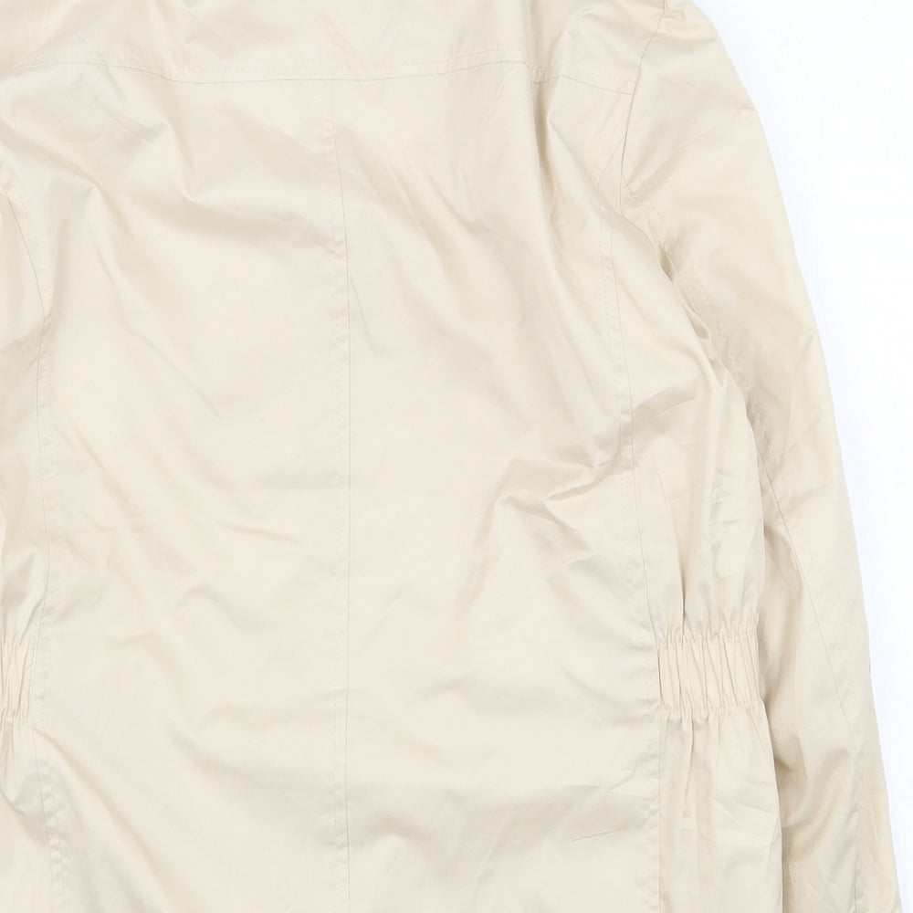 Dunnes Stores Womens Beige Jacket Size 10 Snap