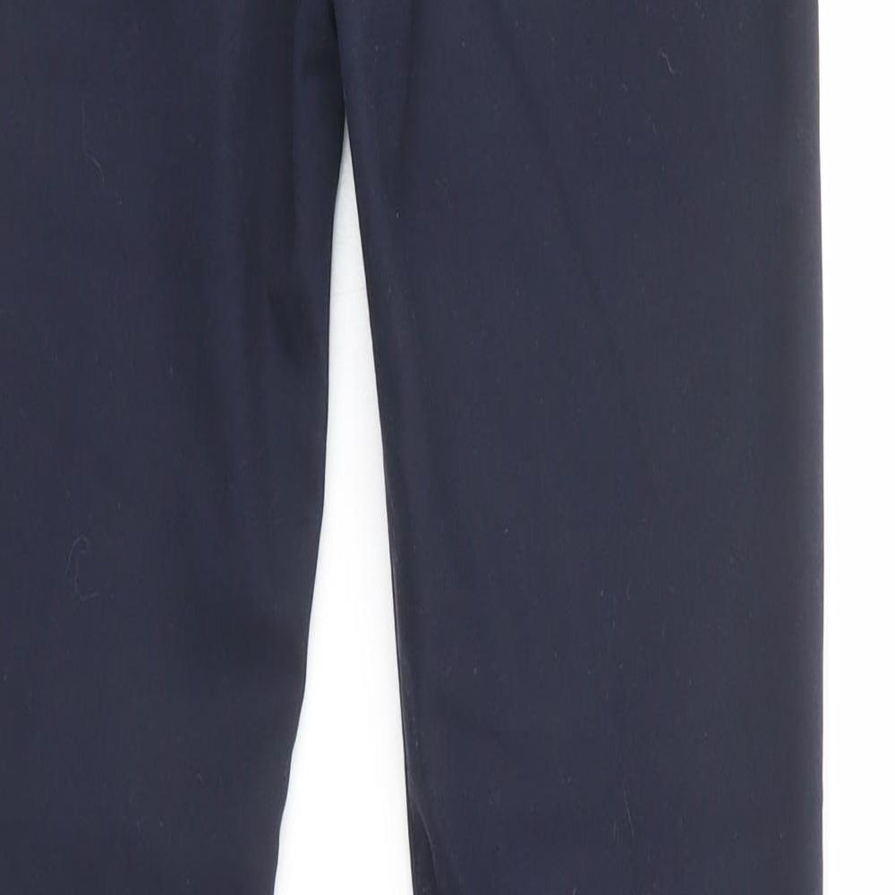 H&M Womens Blue Cotton Skinny Jeans Size 8 L32 in Regular Button