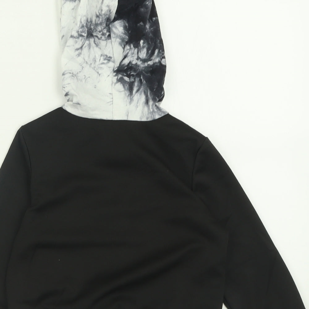 SheIn Boys Black Polyester Pullover Hoodie Size 2 Years Pullover - cooler version of dad